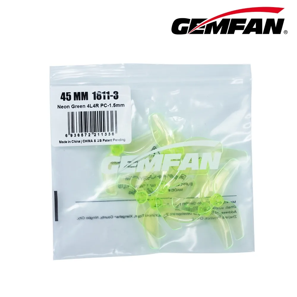 FPV 프로펠러 Gemfan 1811-3 1.8인치 3 - Drone Racing Propeller 리뷰 및 가격
