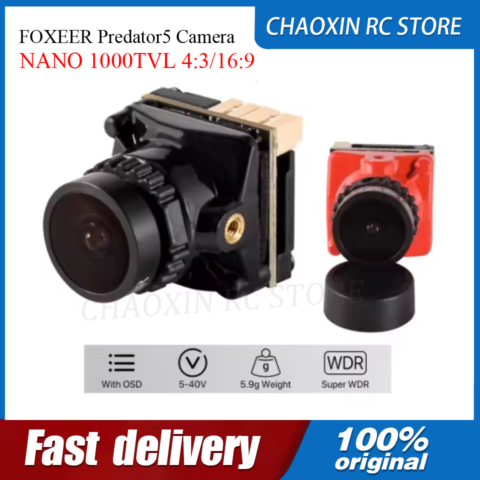 FOXEER Predator5 카메라 NANO 1000 - Drone Racing Camera 리뷰 및 가격